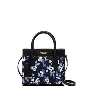 Kate Spade “Cameron”Floral Mini Satchel Crossbody